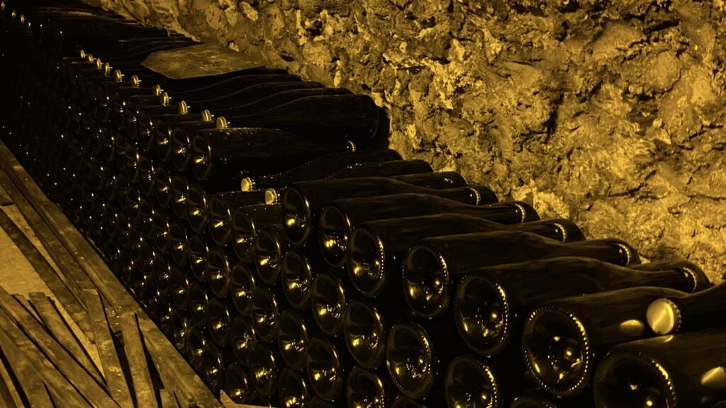 Champagne, rust, SurLie,